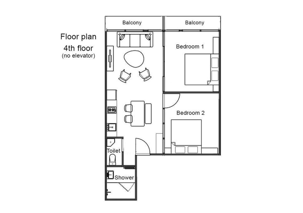 Velin Khaosan - 4th Floor With 2bedrooms กรุงเทพมหานคร